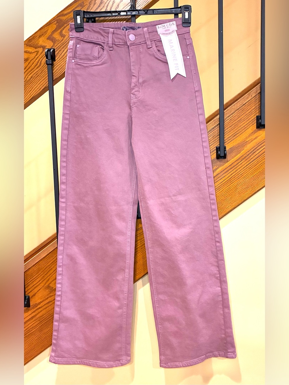 Douche Jeans Temptations Limited Edition Marine Fit Mauve SZ. 11 NWT Rare